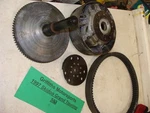 1997 Skidoo Grand Touring 583 Tra Primary Clutch W Starter Gear Belt. Fixed Price $298.00.