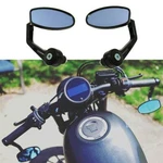 Motorcycle 7/8" Bar End Mirrors For Triumph Yamaha Kawasaki Honda Suzuki Ducati. Fixed Price $25.28.
