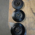 Nos Vintage Aetna Snowmobile Wheels 5-1/2" X 5/8 Bore. Fixed Price $60.00.
