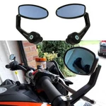Motorcycle 7/8" Bar End Side Mirrors For Yamaha Kawasaki Honda Suzuki Ducati Us. Fixed Price $25.32.