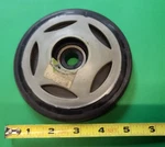 Arctic Cat 0604-226 Snowmobile Chrome Idler Wheel With Bearing Fits 1989-1993. Fixed Price $15.00.
