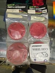 Lot Of 8 Genuine Arctic Cat Kit , Wheel Disc Red Part Number 1639 232. Fixed Price $35.00.
