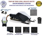 600D Snowmobile Cover Fits Models: Polaris 700 Xc Deluxe 1999 2000 2001. Fixed Price $89.92.