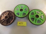 Three 2004 Arctic Mountain Cat 900 Rear Suspension Bogie Wheel 2604-524 Green M1. Fixed Price $59.95.