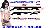 Polaris Rzr Pros 2 Decals Replacement 30 Color Choices. Fixed Price $38.00.