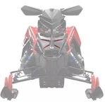 Polaris Snowmobile 2021-2024 Matryx Indy Orange Burst Inserts 2884979-737. Fixed Price $86.72.