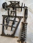 1993 Yamaha Exciter Il St Rear Back Frame Skid Suspension 8AV-47332-01-00. Fixed Price $149.00.