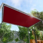 14FT Outdoor Straight Edge Sun Shade Sail Heavy Duty Waterproof Uv Blocker Cover. Fixed Price $227.99.