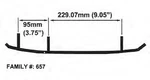 Sports Parts Inc Ripper FOUR75 Runners A-04-0-4-657. Fixed Price $46.50.
