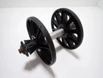 2012 Polaris 800 Rmk 155 Rear Bogie Wheel And Axle Setup 7518957, 7556490. Fixed Price $60.00.