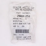 Genuine Arctic Cat Tube Wear Sleeve (pack Of 2) Part Number 2603-251. Fixed Price $12.99.