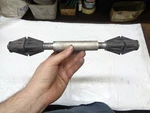 1996-2007 Polaris Xcsp Edge Rmk Sks Rear Wheel Axle With Spacers 5132066. Fixed Price $16.20.