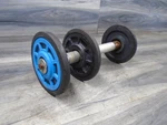 1990 Polaris Indy 440 Sport Ifs Snowmobile Bogie Idler Wheels Suspension. Fixed Price $89.00.