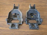 Arctic Cat Snowmobile 0103-190 & 0103-191 Shock Bracket Saddle Set. Fixed Price $36.00.