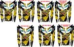 Ski Doo Snowmobile Rev Mxz 440 Lc, 07 Factory Reproduction Hood Decal Kit. Fixed Price $85.00.