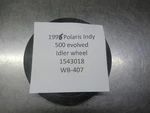 Polaris Indy 500 Idler Wheels 5.35 New Bearings. Fixed Price $25.00.