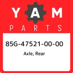 85G-47521-00-00 Yamaha Axle, Rear 85G475210000, New Genuine Oem Part. Fixed Price $67.13.