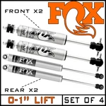 Fox Performance 2.0 Front Rear Shocks 99-06 Silverado Sierra 1500 Rwd 0-1" Lift. Fixed Price $809.95.