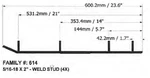 Sports Parts Inc D-06-6-4-614 Slasher SIX60 Runners. Fixed Price $91.50.