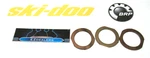Ski-doo Snowmobile 506041400 Brass Washer/shim O.e.m. N.o.s. Qty 3. Fixed Price $8.99.