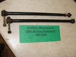 1998 Skidoo Formula Iii 600 CK3 Front Upper Lower Radius Suspension Rod Arm. Fixed Price $88.00.
