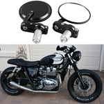 Motorcycle 7/8" Handle End Bar Round Side Mirrors For R1200R G310R F800R K1200R. Fixed Price $13.76.
