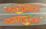 Arctic Snow Pro F5 F6 F7 Firecat Iron Heat Transfer Seat Decals. Fixed Price $55.00.