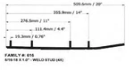 Sports Parts Inc Slasher SIX60 Runners D-06-6-4-616. Fixed Price $85.99.