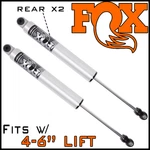 Fox 2.5 Performance Hto Rear Shocks Pair 17-26 Ford F250 F350 4WD W/4-6" Lift. Fixed Price $614.95.