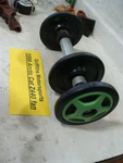 99 Arctic Cat 440 600 Zrt Zl Rear Track Axle Skid Idle Wheels Shaft Green. Fixed Price $75.00.