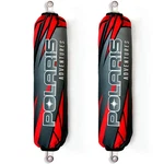 Red / Grey Polaris Sled Shock Protector Covers Snowmobile (set Of 2) New. Fixed Price $28.90.