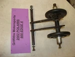 2002 Polaris 800 Edge Rear Inner Bogie Wheels Track Idler Shaft Xtra 10. Fixed Price $52.00.