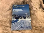 Polaris 2004 Snowmobile Edge 121 Service Owners Manual. Fixed Price $35.00.