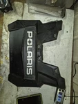 Snow Flap, Black - 2016 Polaris Switchback Pro 800. Fixed Price $30.00.