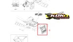 Ski-doo Rev Chassis 2004 + Snow Flap 520000449. Fixed Price $82.99.
