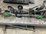 2009 Arctic Cat Z1 Rear Suspension Front Arm Slide Rail Track Assembly. Fixed Price $325.00.