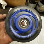 2006-2015 Polaris Switchback Shift Iq Dragon Scrolled Mid Bogie Wheel 5435525. Fixed Price $21.60.