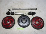 00 Polaris Indy Sport Touring 550 F/c Snowmobile Suspension Rear Shaft & Wheels. Fixed Price $69.99.