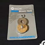 Niche Ceramic Brake Pad Set For Ski Doo Replaces 860701700 New. Fixed Price $18.95.