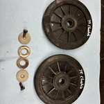 1975 1976? Arctic Cat Cheetah Vintage Snowmobile Rear Suspension, Idler Wheels. Fixed Price $49.95.