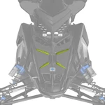 Polaris Matryx Grill Inserts, For Snowmobile Models 2884979-801. Fixed Price $89.99.
