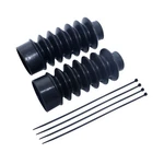 Left Right 39MM Rubber Fork Gaiters Gator Cover Harley Iron 883 Sport Glide. Fixed Price $22.40.